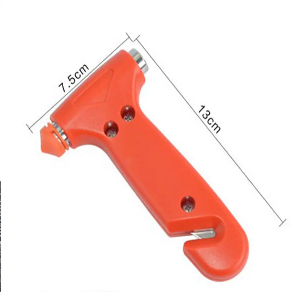 Автомобильный молоток безопасности 2 в 1 автомобильный металлический оконный