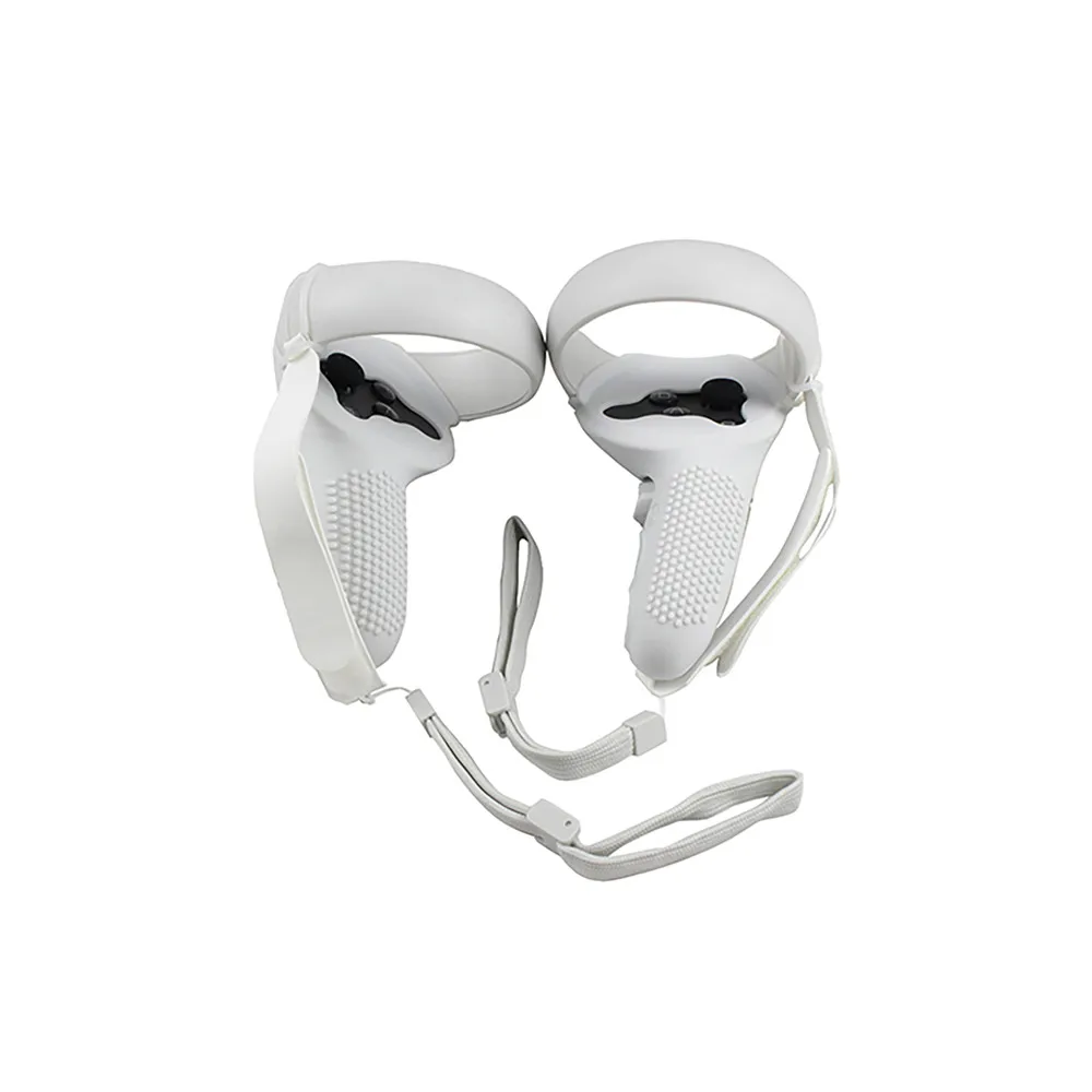 

For Quest 2 Mask & Handle Cover Protective Sleeve Case & Dust Cover & Hand Strap & Rocker Cap