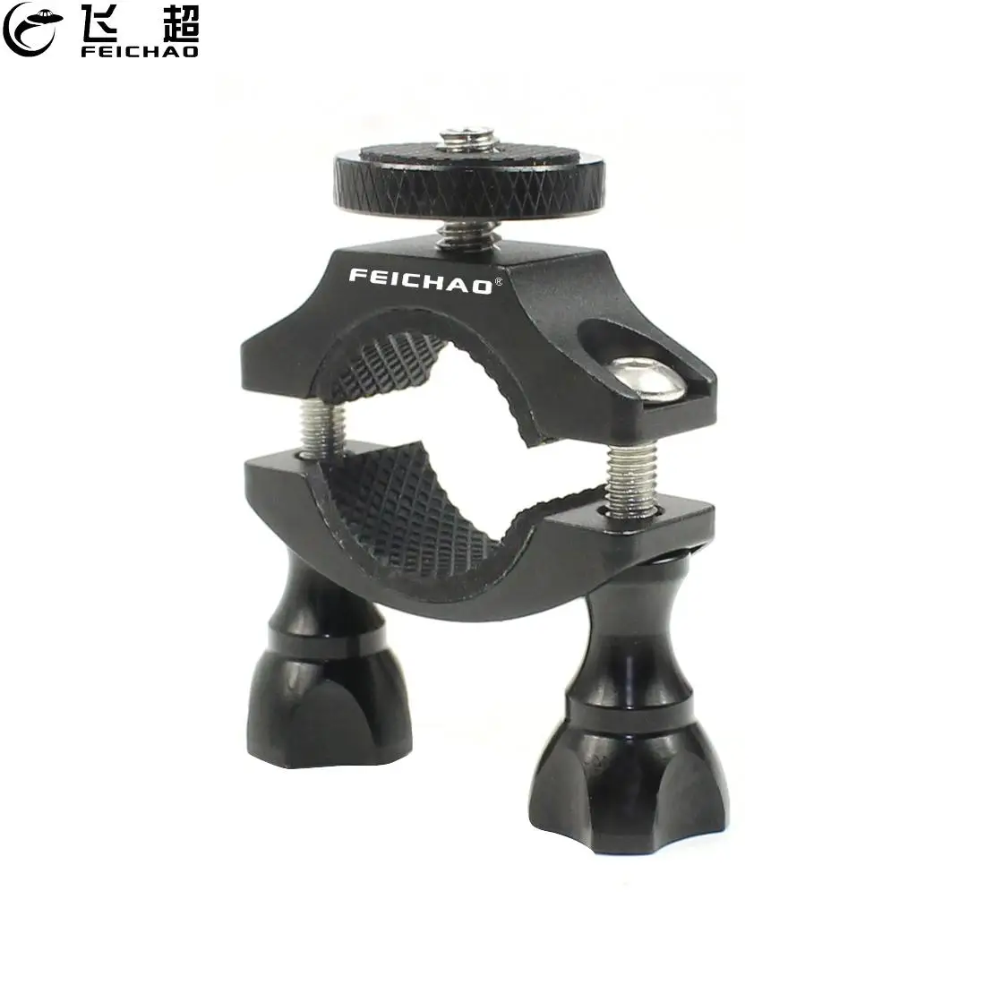 

Bike Motorcycle Handlebar Clamp Bicycle Camera Mount Holder Support 1/4" Tripod Adapter for GoPro Hero 9 8 7 6 5 Insta360 ONE X