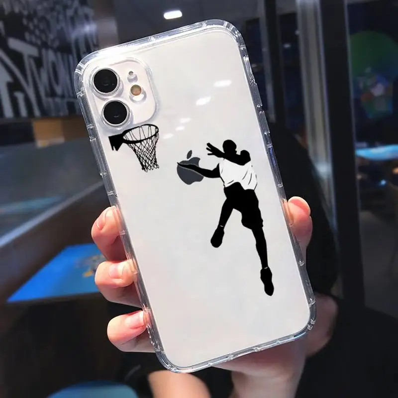 

Hot Off Basketball Phone Case Transparent soft For iphone 5 5s 5c se 6 6s 7 8 11 12 plus mini x xs xr pro max