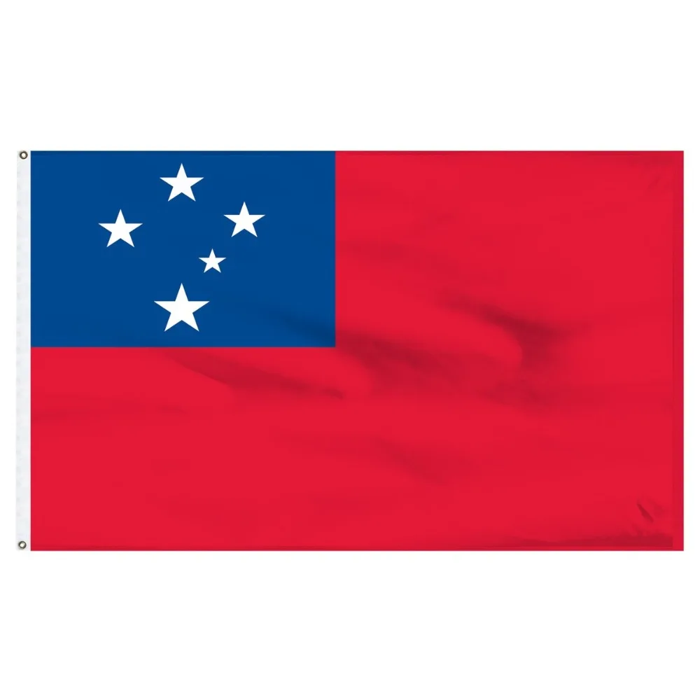 

90X150cm WS WSM SAMOA flag
