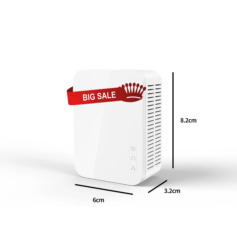 1 пара GLVISION GLP3 Gigabit 1000 Мбит/с Ethernet PLC Адаптер Высокая совместимость с IPTV Homeplug AV2