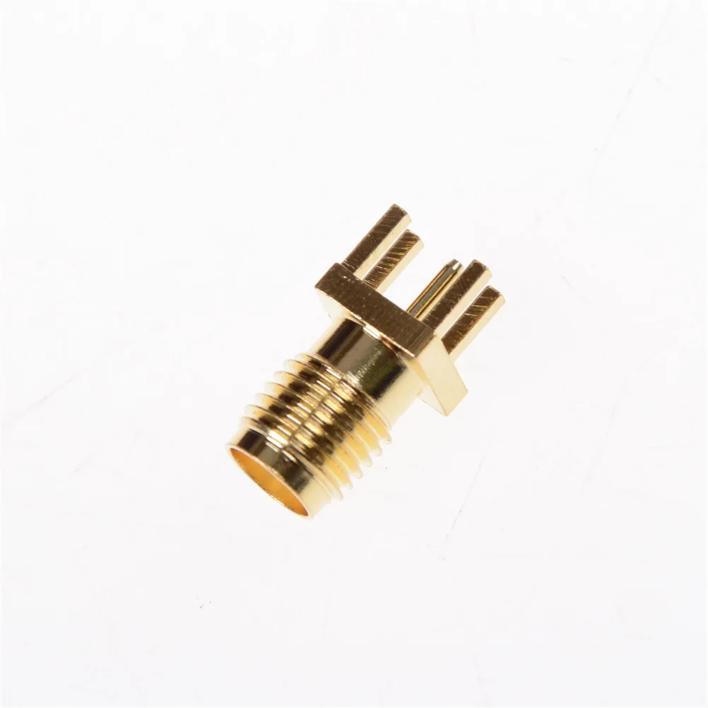 10 шт. SMA Female печатная плата Edge Mount RF припой адаптеры 0 062 'SMA гнездо