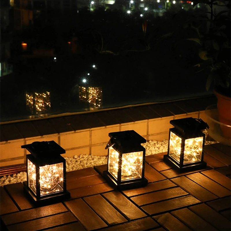 Светодиодный светильник в виде звезды на солнечной батарее водонепроницаемый