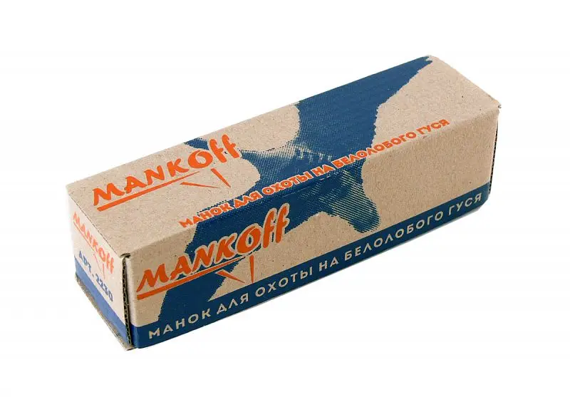 Манок Mankoff на белолобого гуся серии BA Classic поликарбонат/дерлин арт 2230 | Спорт и
