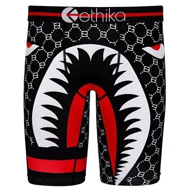 Мужское нижнее белье ETHIKA 2020 трусы боксеры для мужчин с карманом в виде акулы
