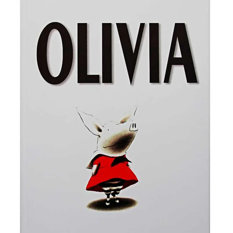 

Olivia By Ian Falconer Educational English Picture Book Learning Card Story Book For Baby Kids Children Gifts