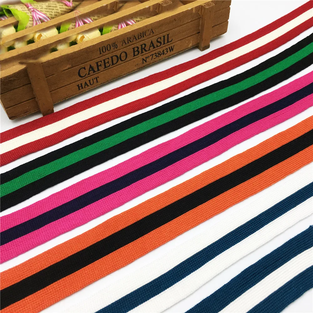 

25 детской эластичной ленты, разноцветная хлопковая эластичная лента для шитья, кружевная отделка, лента на талию, аксессуар для одежды