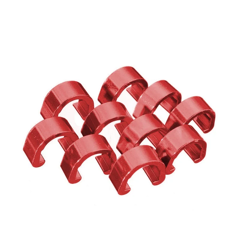 10 шт./компл. Пряжка из алюминиевого сплава для велосипеда типа C горного и