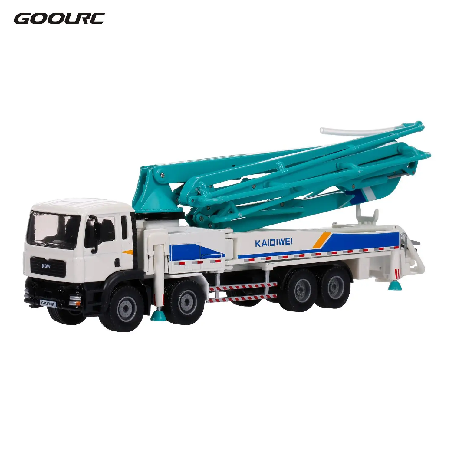 Модель грузовика GOOLRC 1:55 из сплава бетононасос для взрослых металлическая