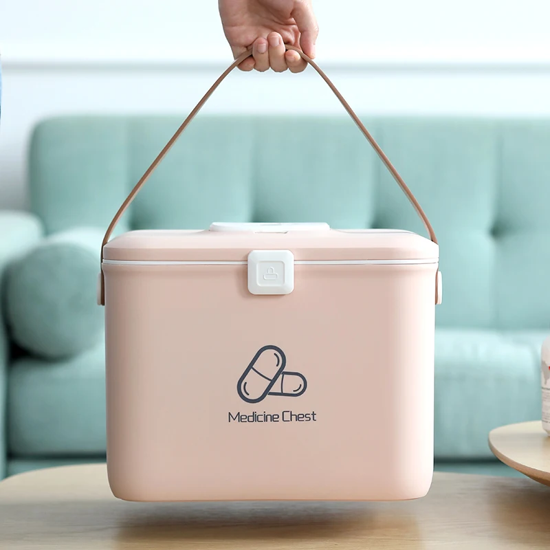 1 шт. медицинская грудь пластик 2019NEW качество Бытовая коробка семья портативный