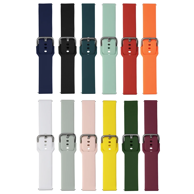 

Silicone Strap for Huami Amazfit BIP S Lite Bip 20mm Watchband For Amazfit GTR 42mm for Huami GTS Amazfit Bip Youth bracelet