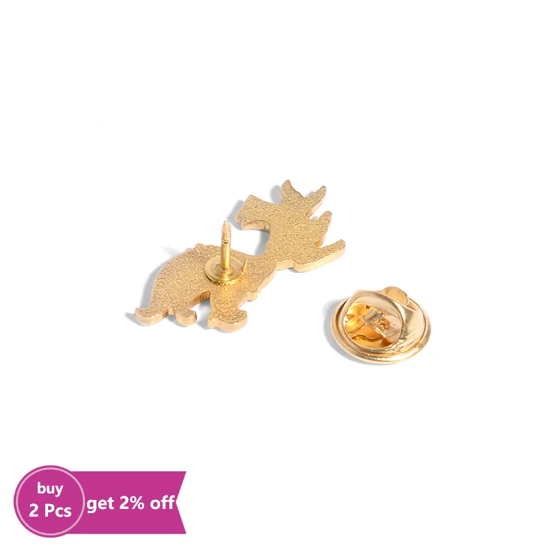 С принтом Лисенок для детей эмали штырь пользовательские мини животное броши