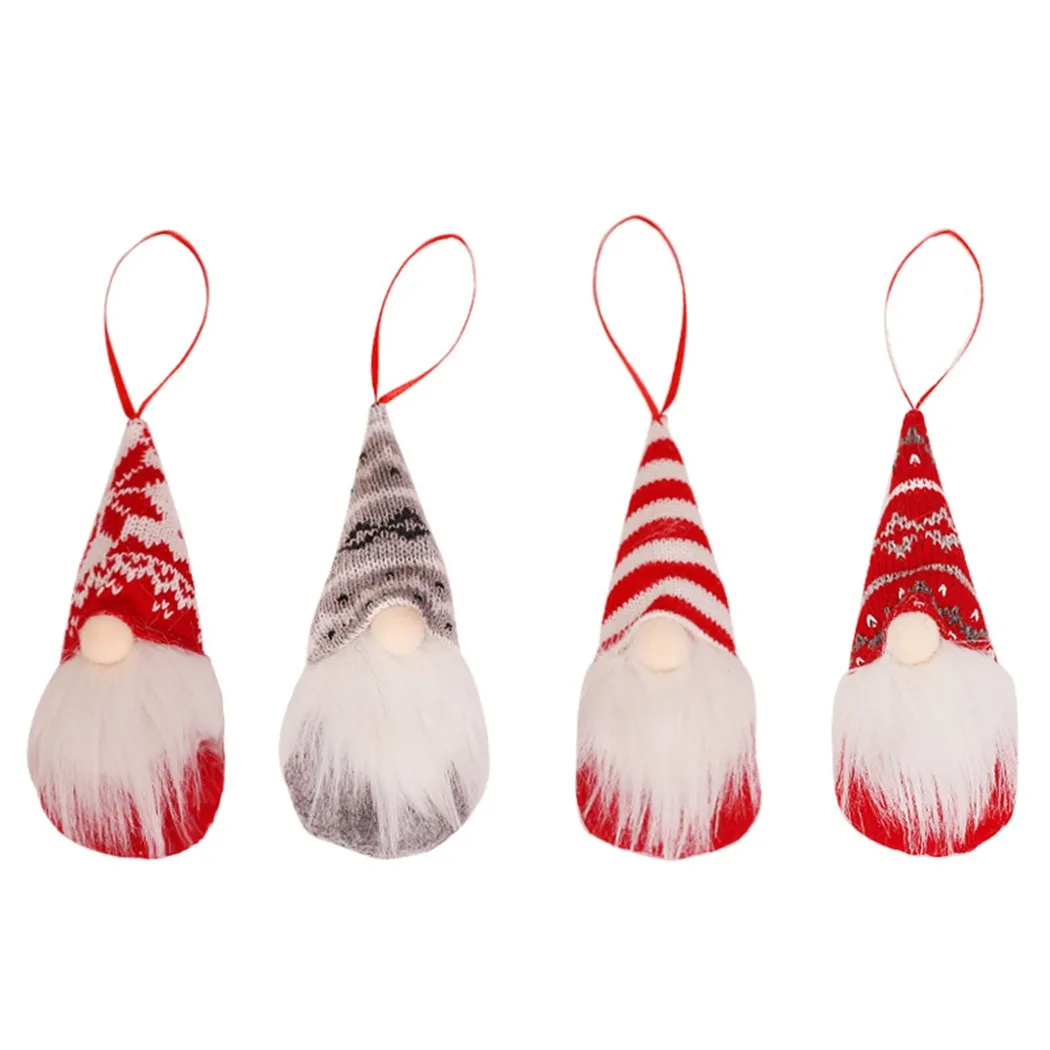 

Christmas Gnomes Plush Santa Doll Xmas Gonk Dwarf Elf Decoration Gifts Christmas Tree Ornaments Faceless Doll Scene Layout Tools