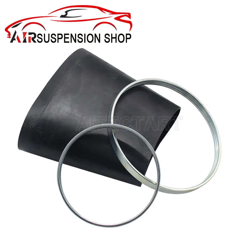 

For Mercedes S-Class W221 Front Rubber Sleeve With Rings Repair Kits Air Bellow Spring Bladder 2213200538 2213205413 2213200438