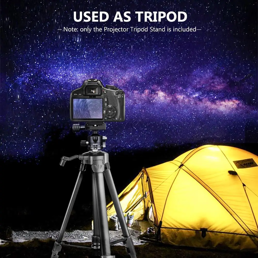 

Neewer Aluminum Tripod Projector Stand, Adjustable Laptop Stand, Computer Stand with Plate and Carry Bag, Adjustable Height