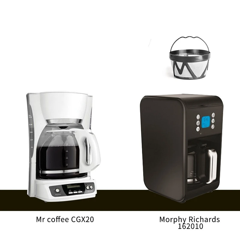 Горячая Йо-Пивоваренная корзина для Mr Coffee CGX20 Morphy Richards 162010 Reusbale кофейная наземная