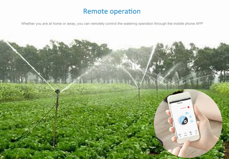 

Garden Irrigation Controller APP Automatic Watering Timer Support Multi-valves Controll Work With Alexa Google Assitant