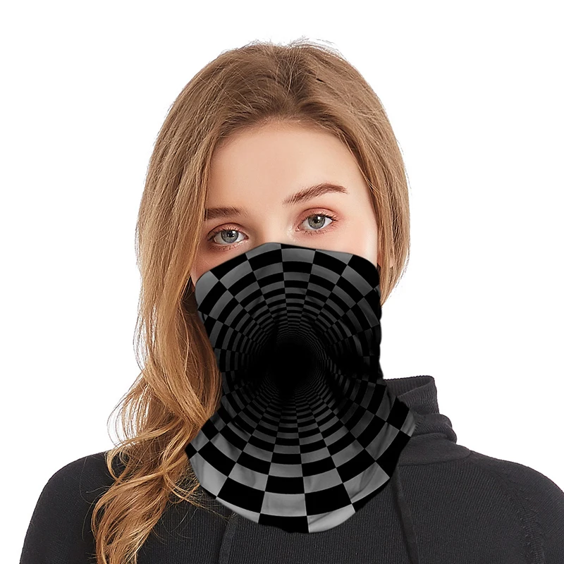 

Fashion Cool Stereo Vertigo 3d Seamless Face Masks Motorbike Headwear Magic Scarf Outdoor Cycling Fishing Ski Hiking Bandanas