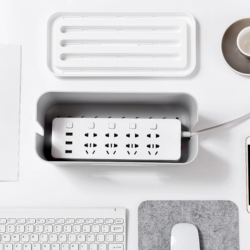 Кабельная коробка для управления розеткой компьютера офиса настольного