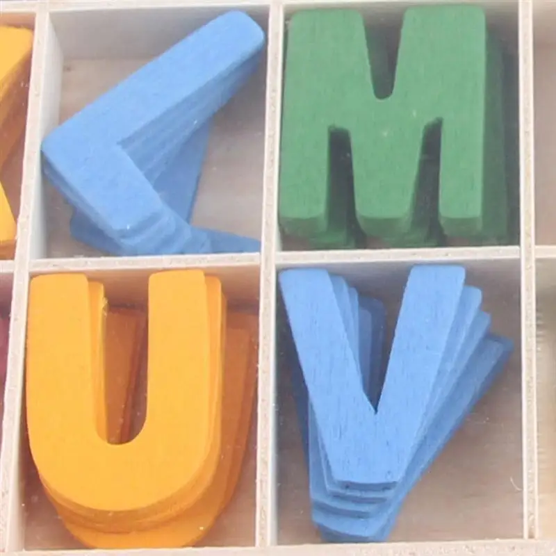 26 шт./набор деревянные буквы-алфавиты | Дом и сад