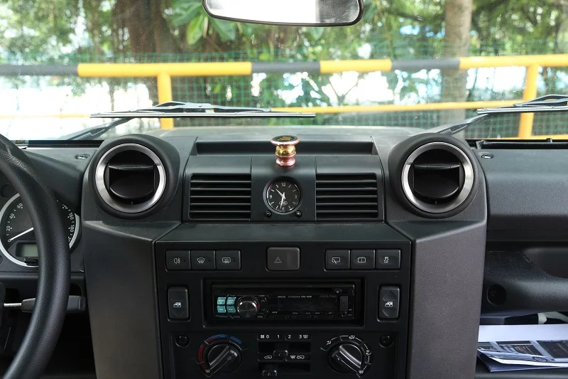 Серебристое/красное автомобильное внутреннее центральное кольцо из