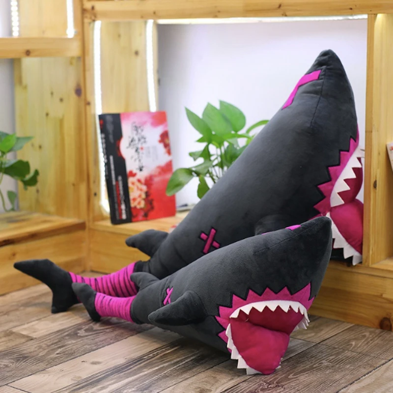 Игра личных данных в Косплэй Опора ад Эмбер Лео Бека кукла-акула игрушка подушка