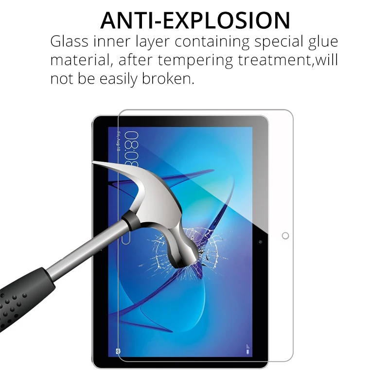 Защитная пленка из закаленного стекла 9H для Huawei MediaPad M5 M6 Pro 10 8 защитная планшета