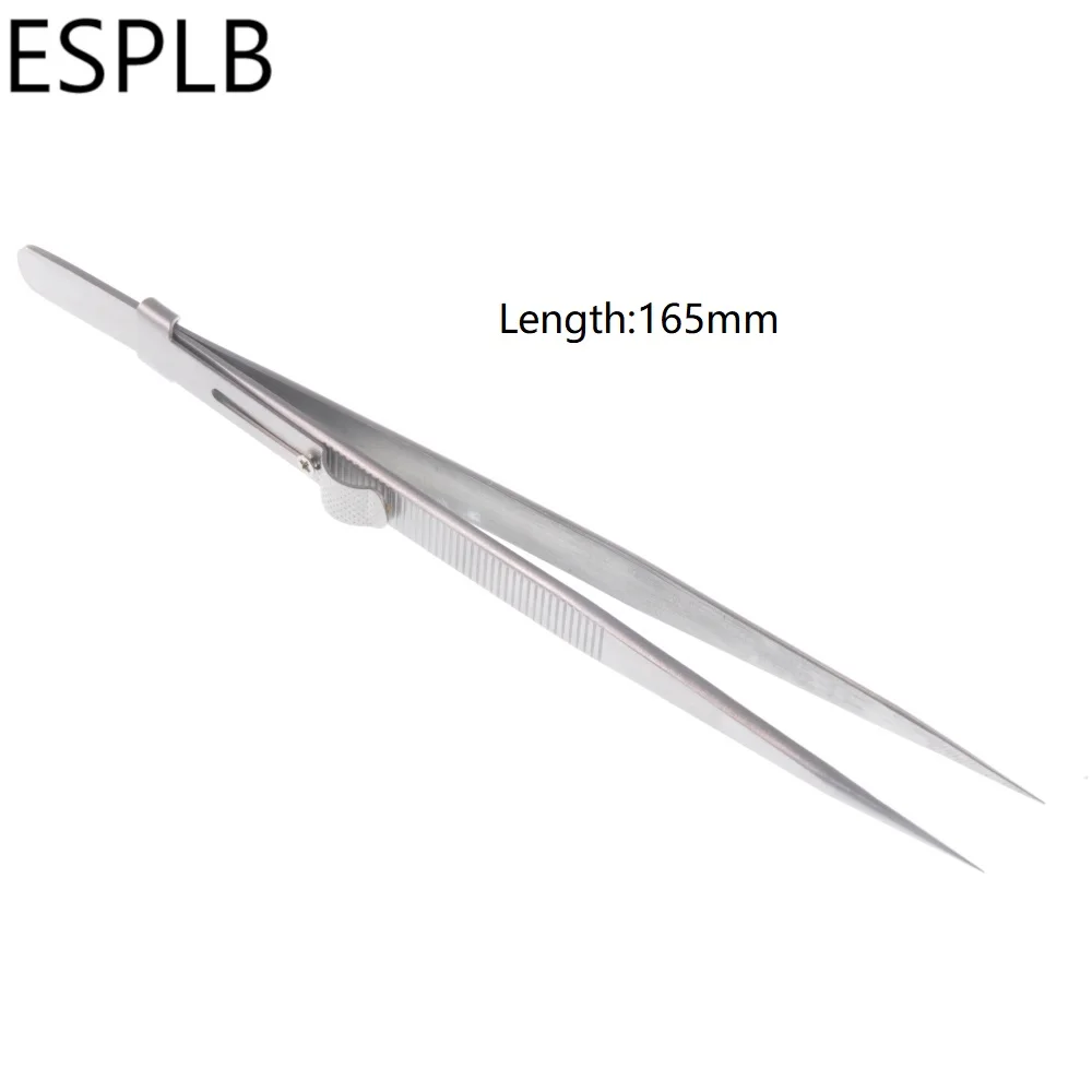 Пинцет 6 дюймов с прямым наконечником прецизионный скользящий пинцет