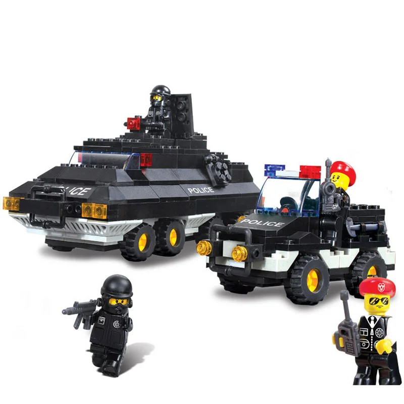 Swat полицейская команда городской автомобиль бронированный грузовик командный