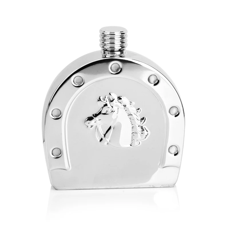 Креативная Личная винная бутылка из нержавеющей стали 6 унций уличная маленькая