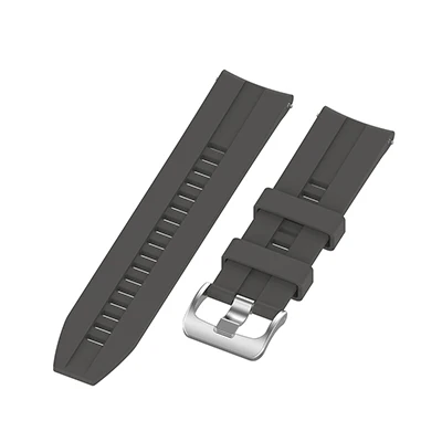 Ремешок 22 мм для Xiaomi Huami Amazfit GTR 47 мм ремешок для часов Wirstband Silione браслет для Amazfit Pace/Amazfit slatos 2/2S ремешок - Цвет: Dark Grey