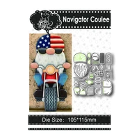 metal cutting die dwarf motorcycle scrapbook stamping clearing stamps cutting decoration embossing diy craft new arrival 2021