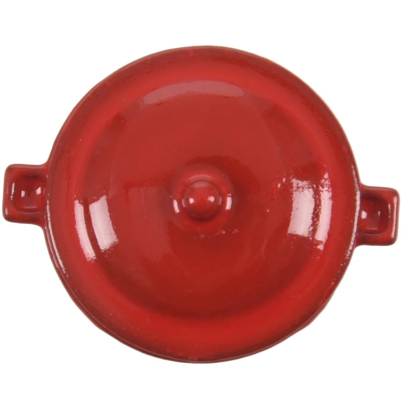 Кукольный домик миниатюрная кухонная утварь посуда кастрюля блюдо для тушения