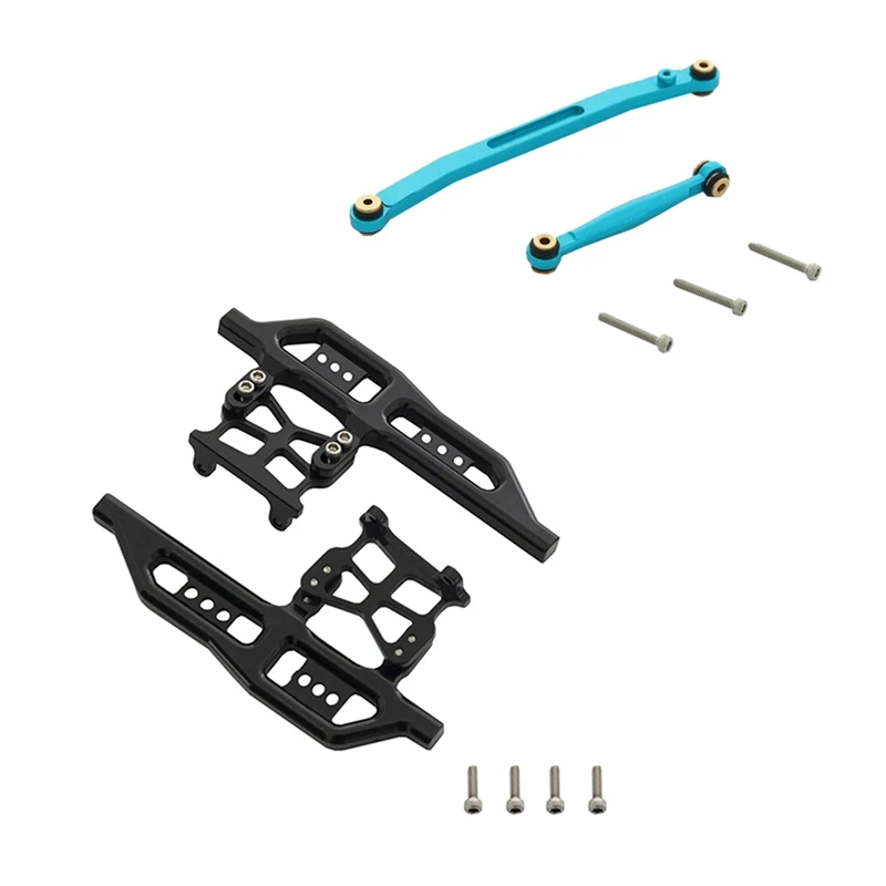 

Front Steering Rod Linkage Link Rod Set With Side Pedal Slider Frame Treadle For Axial SCX24 90081 AXI00001 1/24 RC Car
