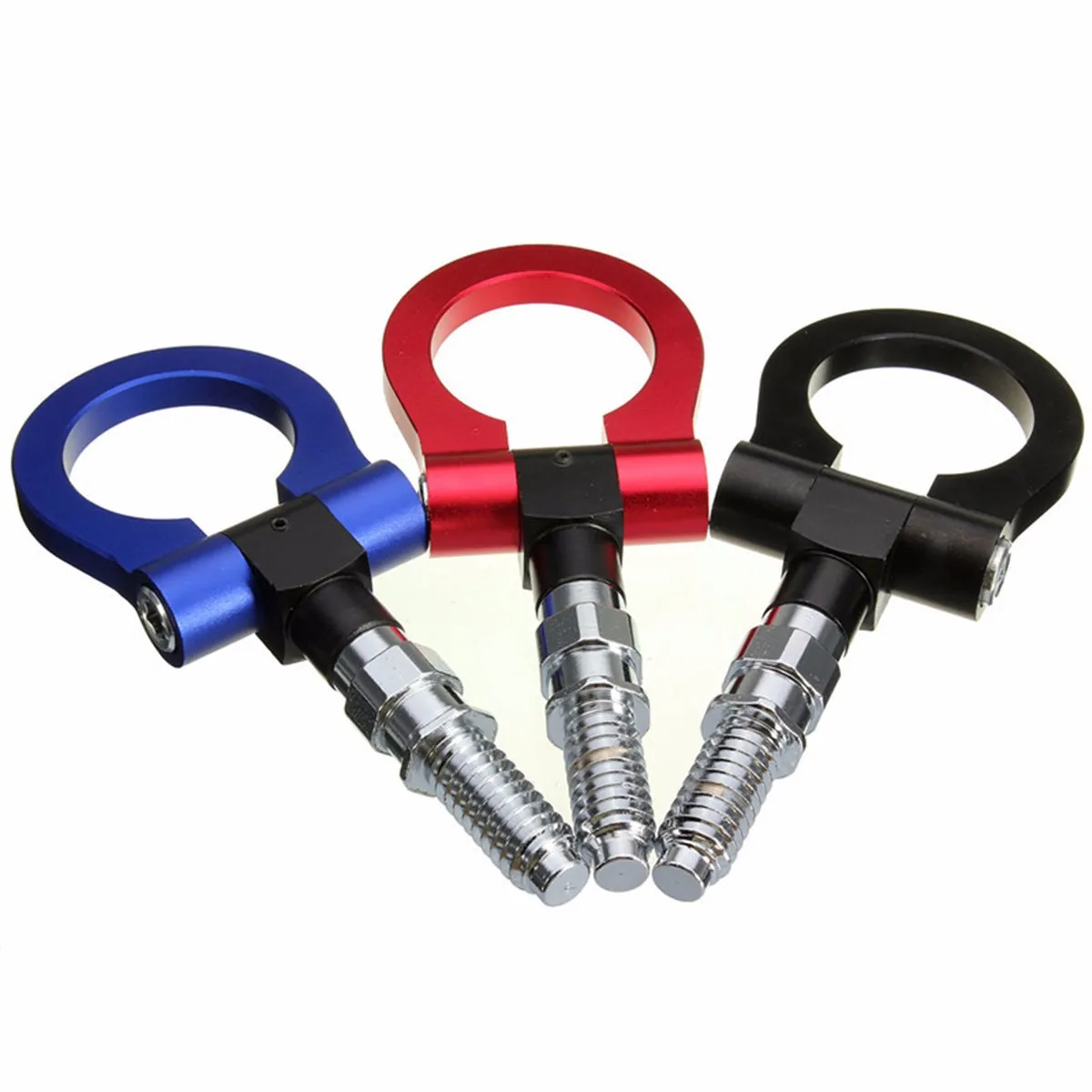 

Universal Aluminum Car Towing Bar Racing Tow Hook For BMW E92 E91 E90 E46 E39 E36 Etc Auto Trailer Ring Accessories