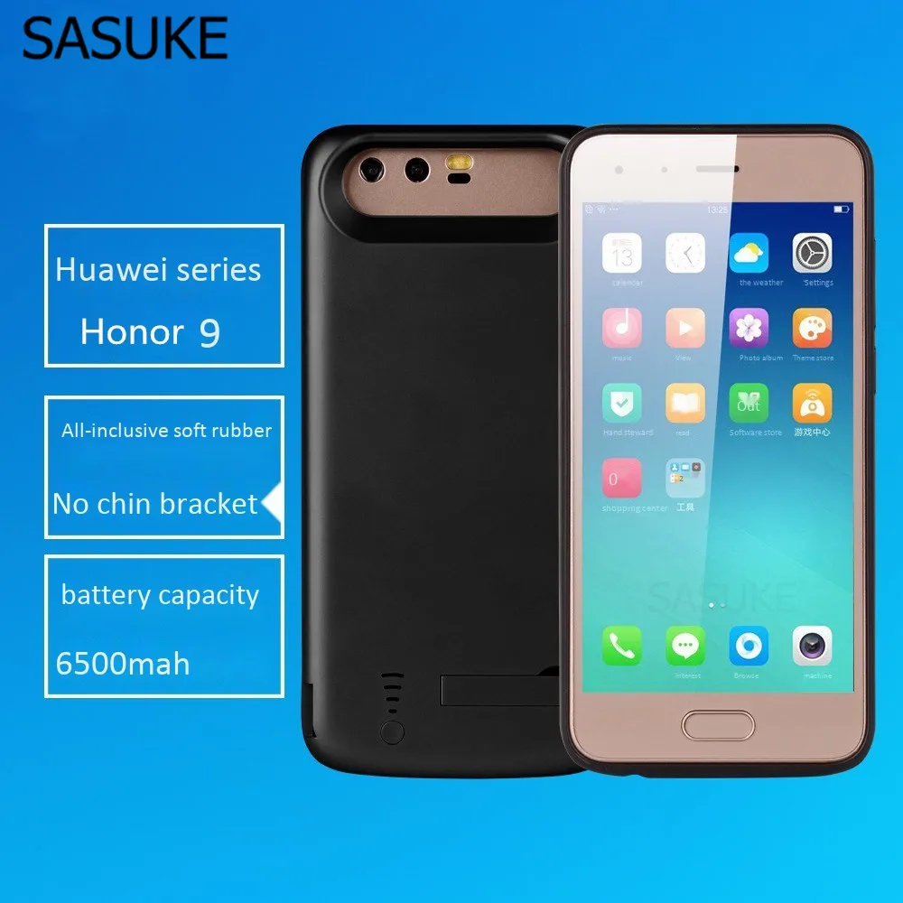Чехол для зарядного устройства 6500 мАч 6000 мАч 5000 мАч для huawei P20 mate 10 Pro Lite Honor V10 9 10 Play с полным покрытием и подставкой
