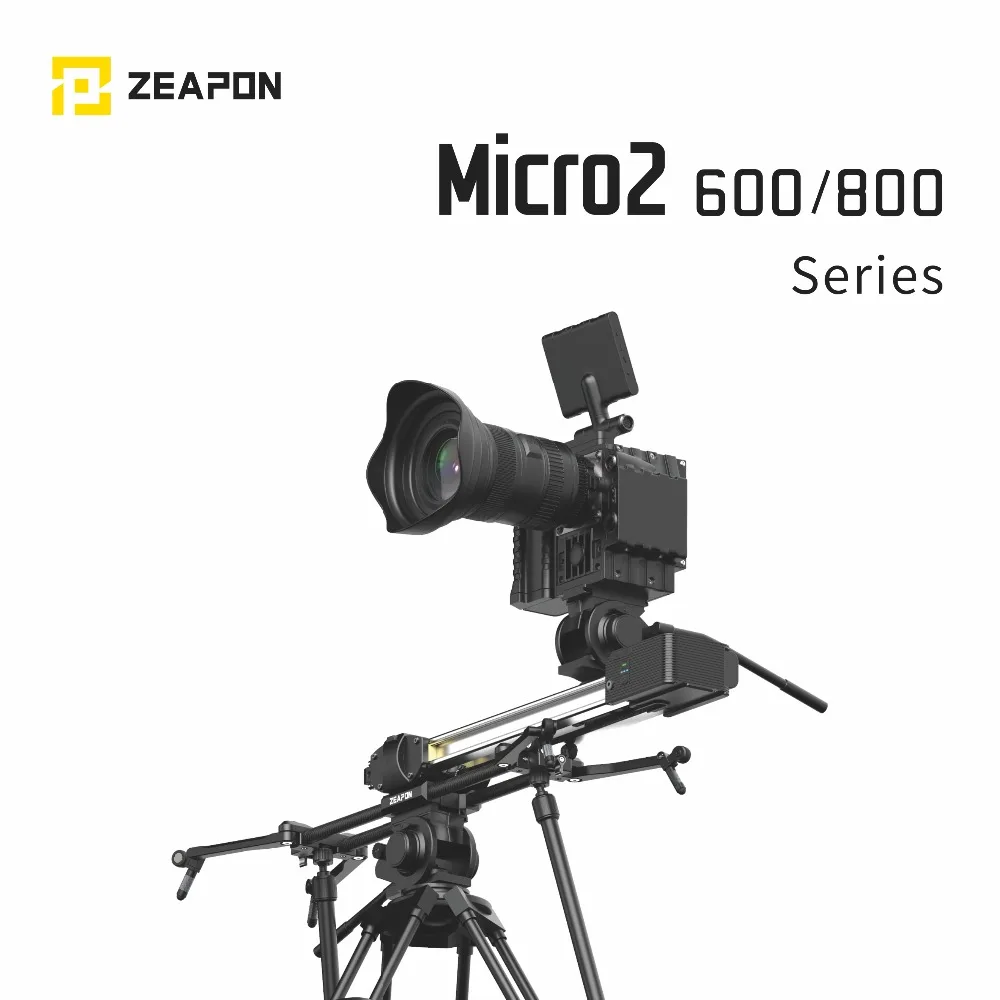 

Рельсовый слайдер для DSLR-камеры Zeapon Micro 2 E600 E800 M600 M800, ультратихий моторизованный слайдер с двойным расстоянием для камеры