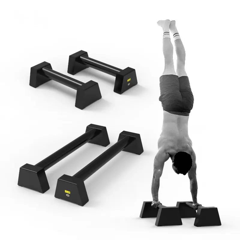 Russian Push-Up Bracket, Steel Frame Outdoor Inverted Stand, Home/Gym Exercise Training Equipment