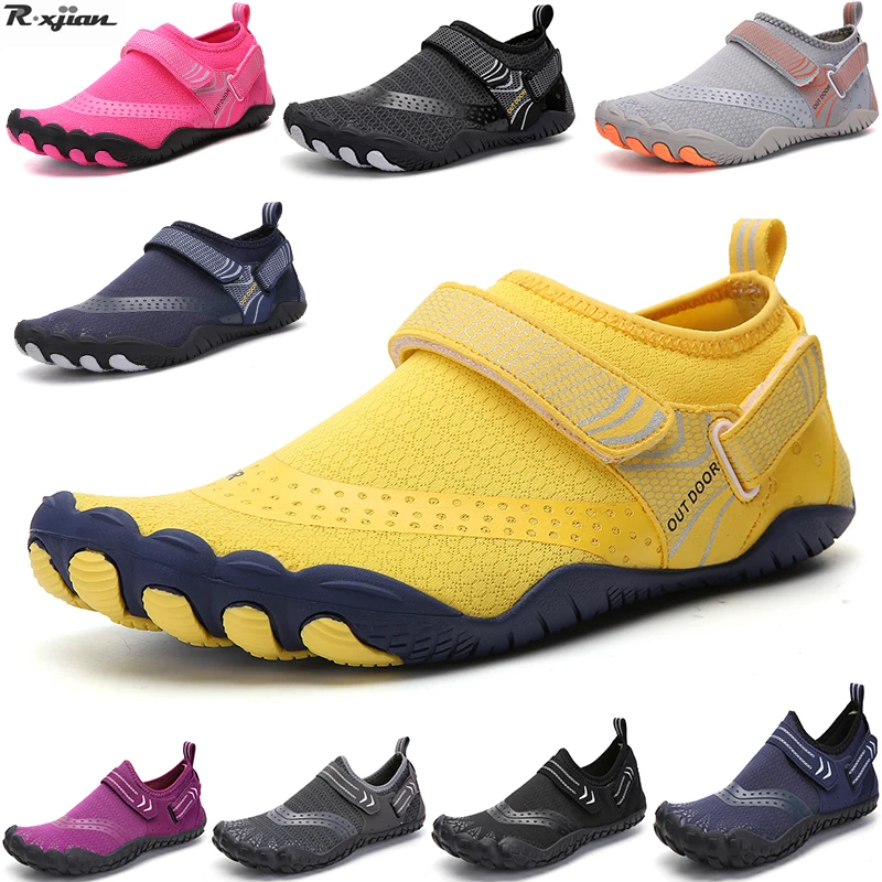 Swimming Water Aqua Shoes Men Women Beach Camping Shoes Adult Unisex Aqua Flat Soft Walking Lover Yoga Shoes Non-slip Sneakers