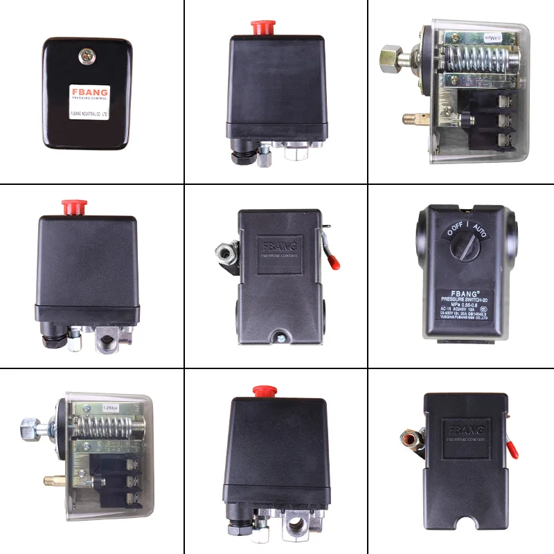 

Аксессуары для воздушного компрессора, горизонтальный, вертикальный, автоматический переключатель давления воздуха, воздушный насос, конт...