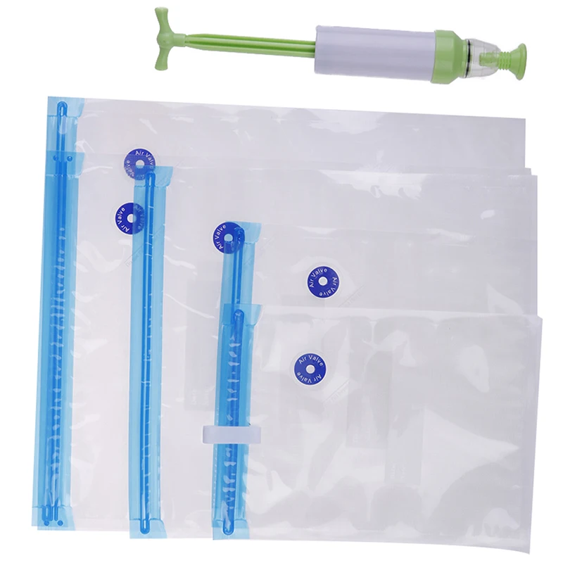 5pcs Vacuum bags Sealer For Food Storage Reusable Packages Kitchen Organizer | Дом и сад