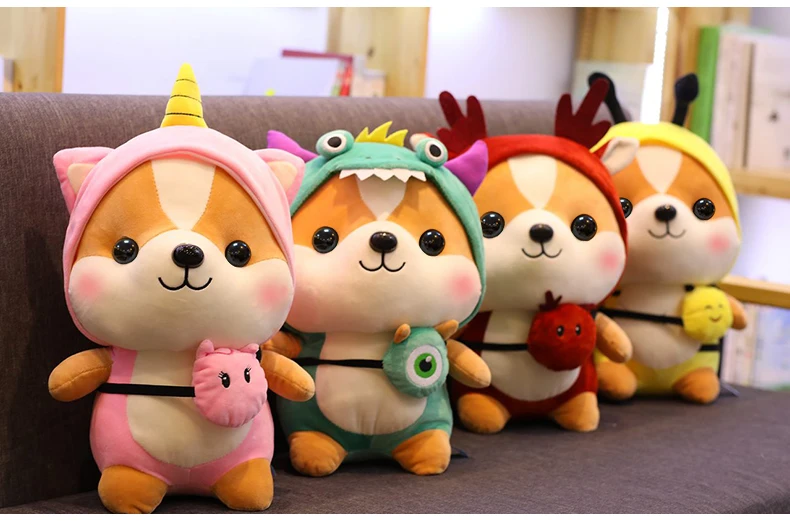 Милая маленькая белка плюшевые набивные куклы маски и сумочки с точечным принтом