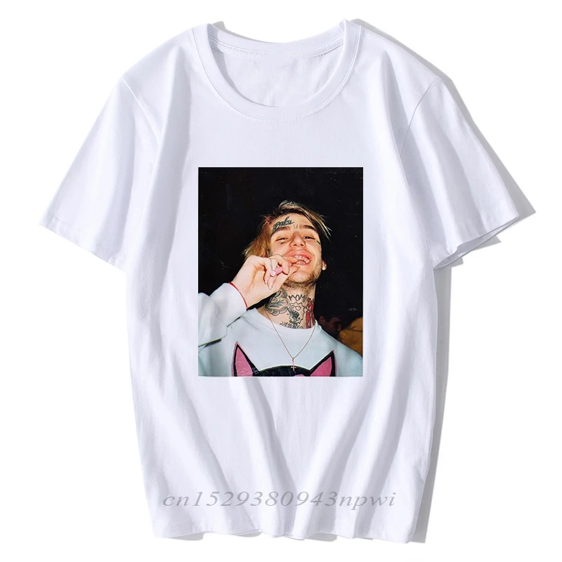 

Футболка рэпер Lil Peep, крутая рубашка в стиле хип-хоп, с принтом графики эмо, футболка в стиле Харадзюку для мужчин