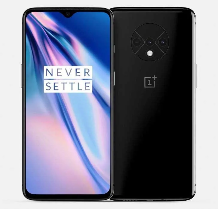 Мобильный телефон OnePlus 7T с глобальной прошивкой, 6,55 дюймов, 90 ГГц, 8 ГБ ОЗУ, 128 ПЗУ, Snapdragon 855 Plus, 48MP, 2X зум-камера, NFC, игровой телефон