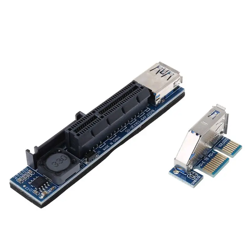 Добавить на карту PCI Express USB 3 0 адаптер Raiser удлинитель PCIE Riser карта E SATA X1 до X4