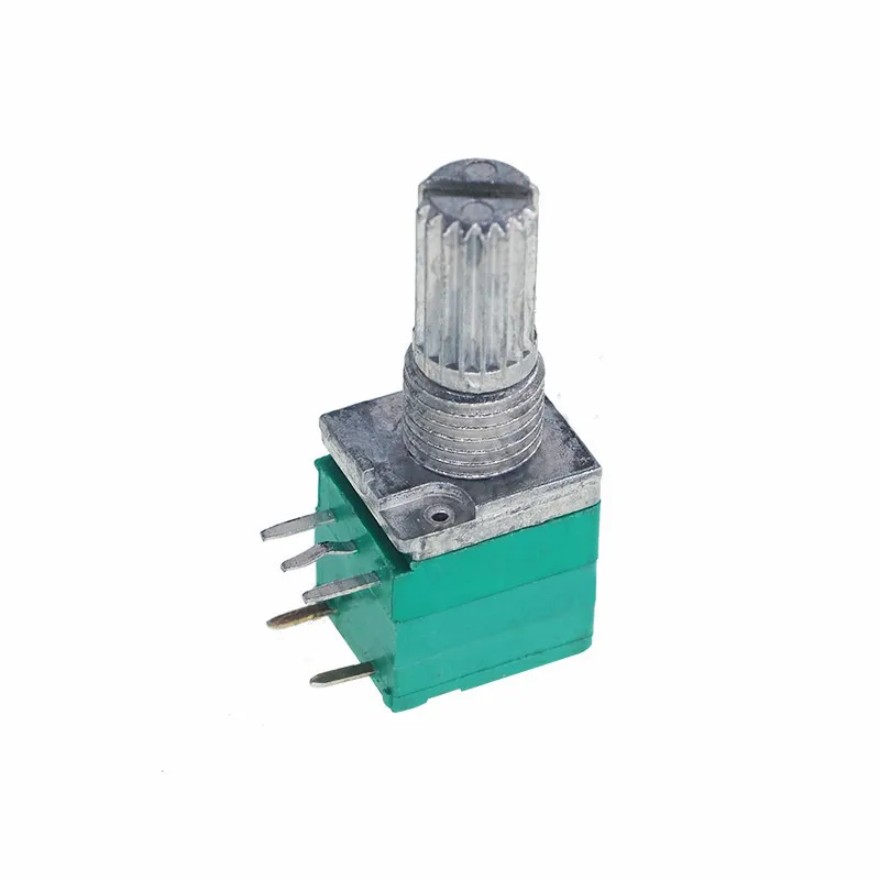 10pcs RV097 volume potentiometer 3 pin 5 6 8 resistance value B5K10K20K50K100K adjustable | Обустройство дома