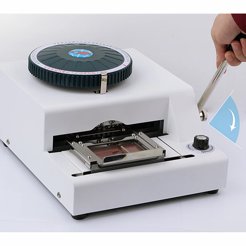 

Pvc card embosser emboss number machine DIY coding machine letters numbers embossing coder Hot Stamping Machine for make Card