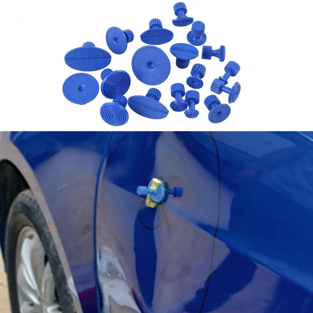 

80% 2021 Hot Sell 18 pcs Sucker Glue for Slices Repair Dent Nylon Car Dent Repair Suction Cup for Motorcycle