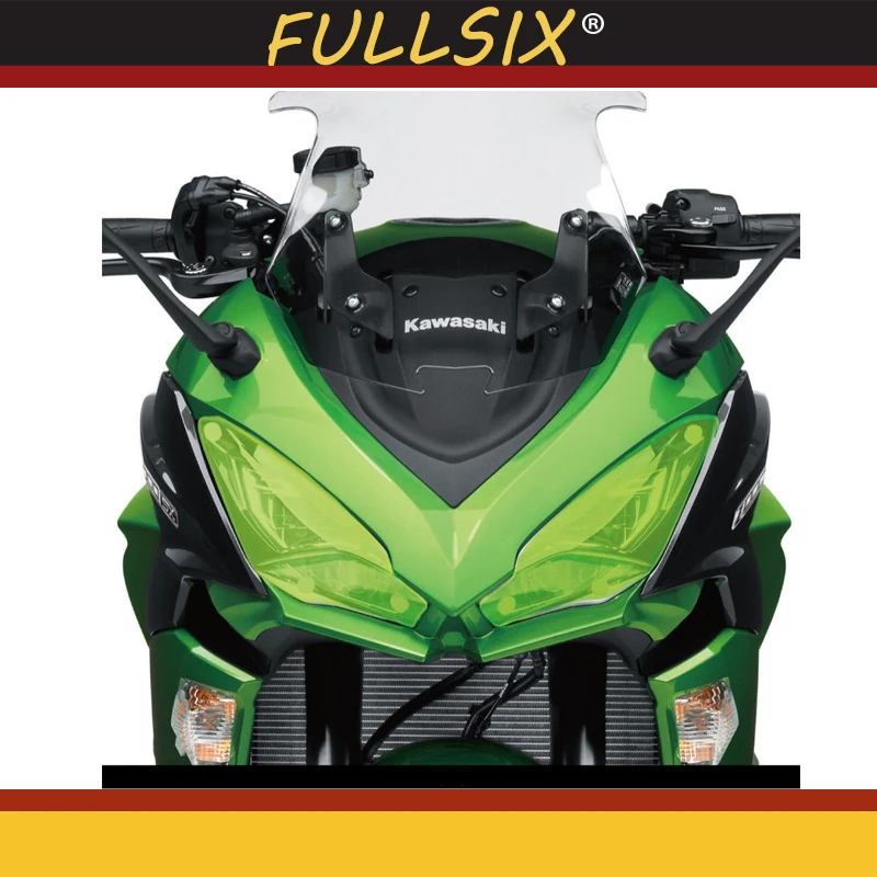 Аксессуары для мотоциклов акриловая Защитная крышка передней фары объектив KAWASAKI